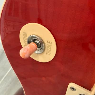 2014 Gibson USA Les Paul PEACE Peaceful Orange Electric Guitar MinETune * COLLECTORS image 6
