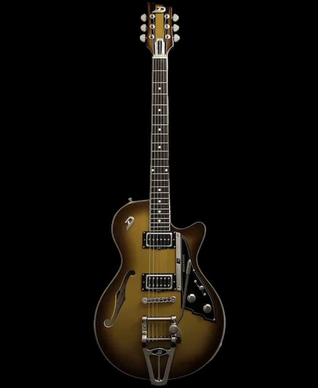 Duesenberg Starplayer TV Gold Burst with Case image 1