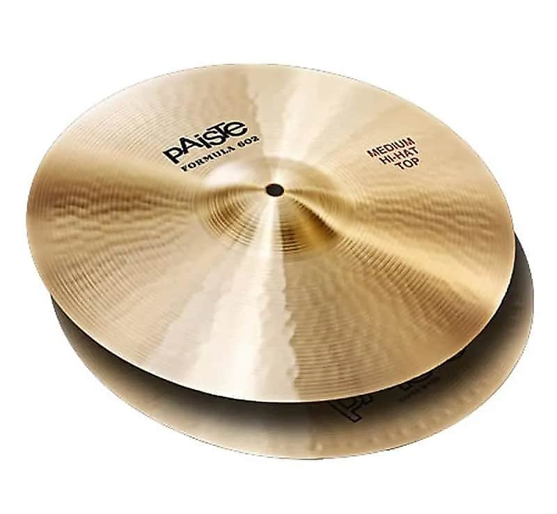 Paiste 14" Formula 602 Classic Medium Hi-Hat Cymbals (Pair) image 1