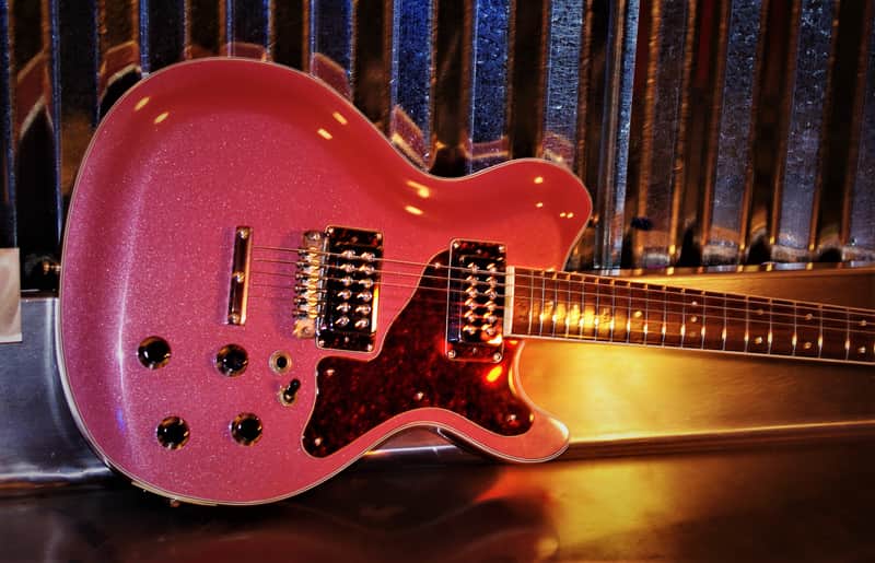 Mosrite Bluesbender 500 1972 Burgundy Mist Metallic. Rejuvenated. Rare. One of a kind. TV Jones pup image 1