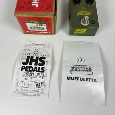 JHS Muffuletta Fuzz - Army Green - Excellent Condition with Box image 2