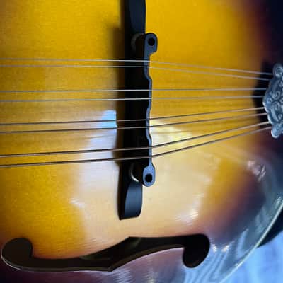 2005 Kentucky KM-250 Artist A Model - Nitrocellulose Sunburst with Case, Upgraded Bridge, Strap and Spare String Sets image 4