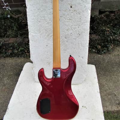 Kramer Focus 7000 Bass guitar, 1980's Japan, 34" Scale, Fender Case, Very Clean image 9