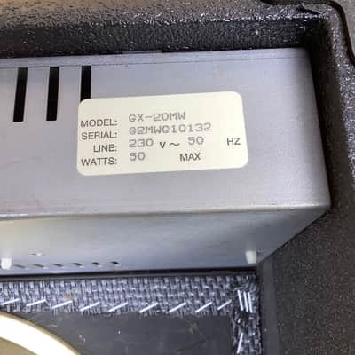 Crate GX 20 M / 10 inch speaker / spring reverb ! Vintage image 8
