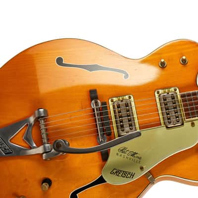 Gretsch 6120 Chet Atkins Nashville Western Orange (Pre-Owned, 1967, VG+) #671240 image 4