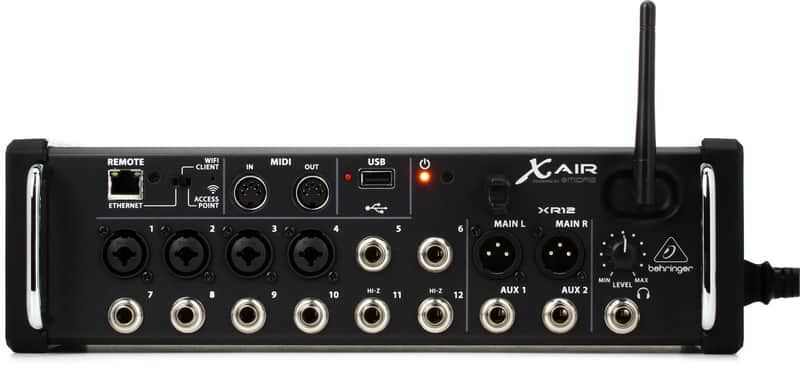 Behringer X Air XR12 12-channel Tablet-controlled Digital Mixer image 1