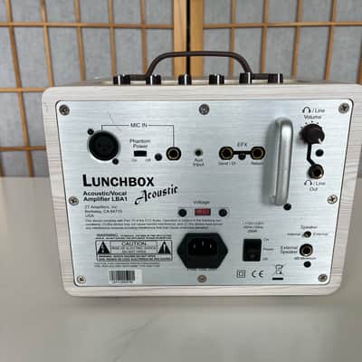 ZT Lunchbox Acoustic LBA1 200W Amp + Genuine ZT Carry Bag – Excellent Condition image 4