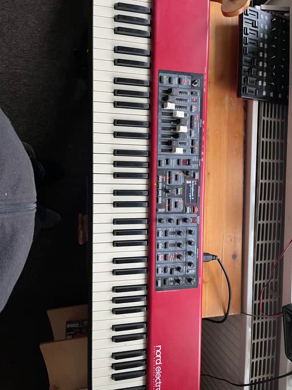 Nord Electro 5D SW73 Semi-Weighted 73-Key Digital Piano 2015 - 2018 - Red image 1