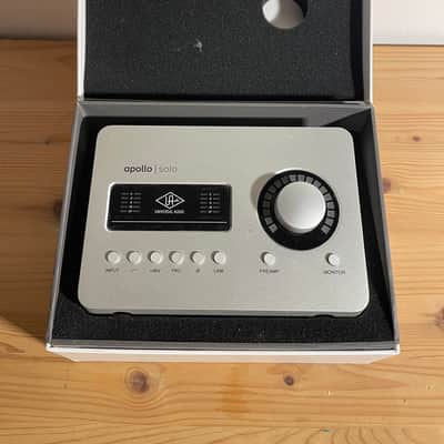 Universal Audio Apollo Solo Thunderbolt 3 Audio Interface 2020 - Present - Silver image 6