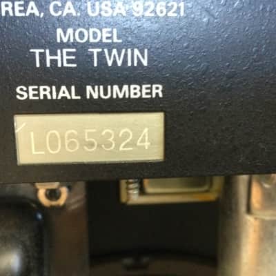 Fender The Twin (red knobs) image 9
