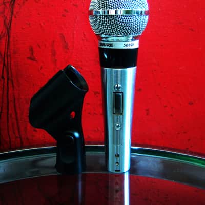 Vintage 1980's Shure 565SD Switchable Cardioid Dynamic Microphone Low Z w accessories # 7 image 11