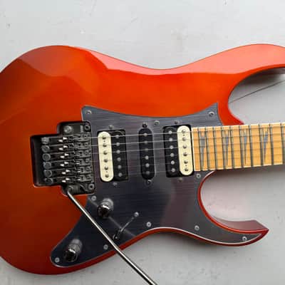 Ibanez Prestige RG3550MZ 2009 – Roadster Orange Metallic (Made in Japan, Fujigen) image 2