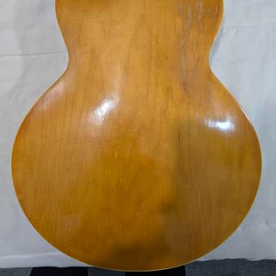 1951 Gibson Electric Tenor Archtop Guitar – 4 String – Blonde – P90 – A-7233 – Case image 9