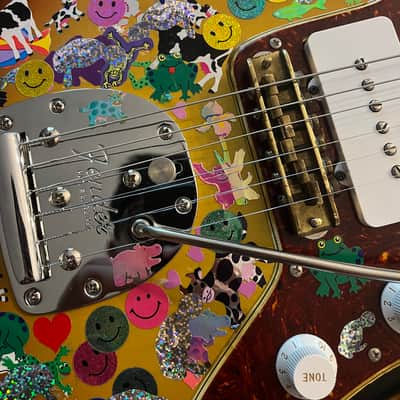J Mascis Custom Sticker Jazzmaster Replica (Partsmaster) image 4