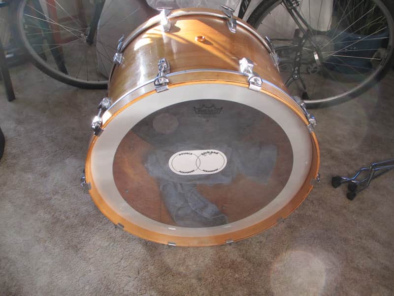 STEAL DEAL!!!! RARE - 1980'S EAMES BIRCH NATURAL DRUM SET - 14-18-24 - THUNDER SIZED! image 1