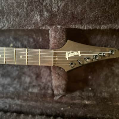 Rare Gibson: 1996 M-III All American - triple humbuckers in ebony, with matching Steinberger gearless locking tuners and locking trem. image 8