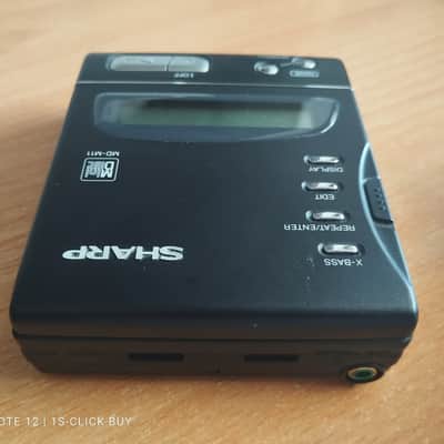 Sharp M11 portable mini disc player black image 5