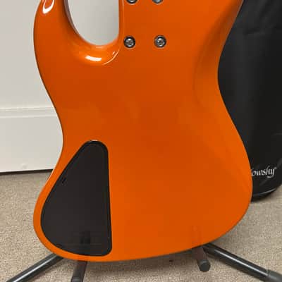 Sadowsky MetroExpress Hybrid P/J 4 String Bass w/Maple Fingerboard 2024 - Candy Apple Orange image 4