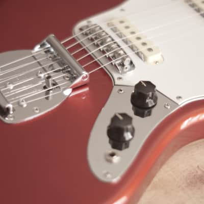 ✹ Vintage Fender Jaguar CIJ ~1997 - Candy Apple Red Matching Headstock Dyna O Serial Crafted in Japan image 12