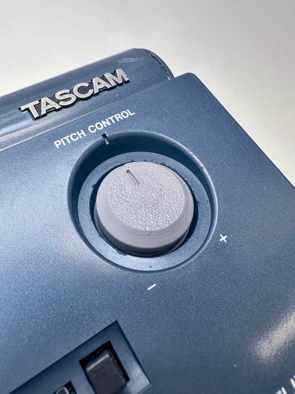 NEW 3D PRINTED Tascam Portastudio 414 424 464 488 Pitch Knob image 1