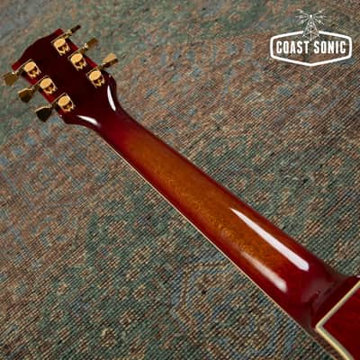 1991 Burny RLC-70 Les Paul Custom Cherry Burst made in Japan image 14