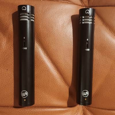 Warm Audio WA-84 Stereo Pair Small-diaphragm Condenser Microphones + Case Mounts 2019 - Present - Black image 3