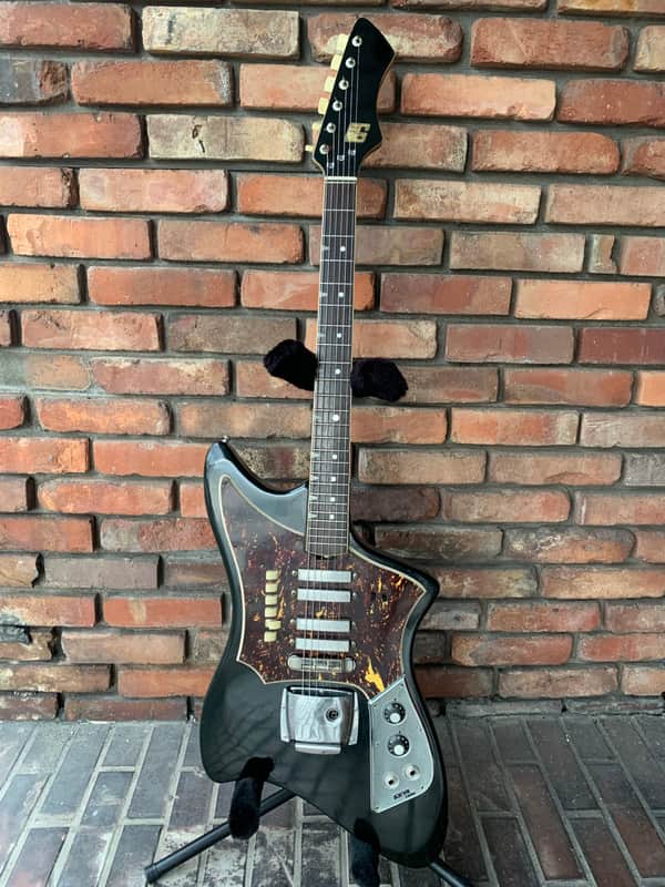 Guyatone LG-200T 1967 Black | Reverb