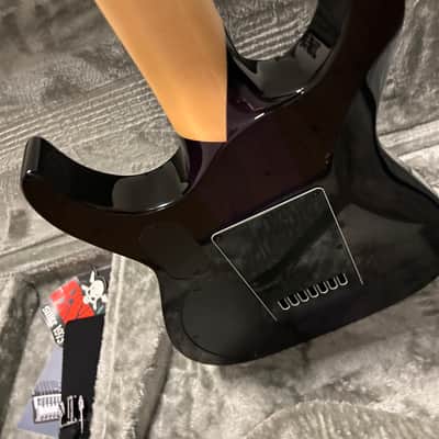 ESP LTD SH-7 Evertune Brian (Head) Welch Signature 2017 - Present - See Thru Purple image 3