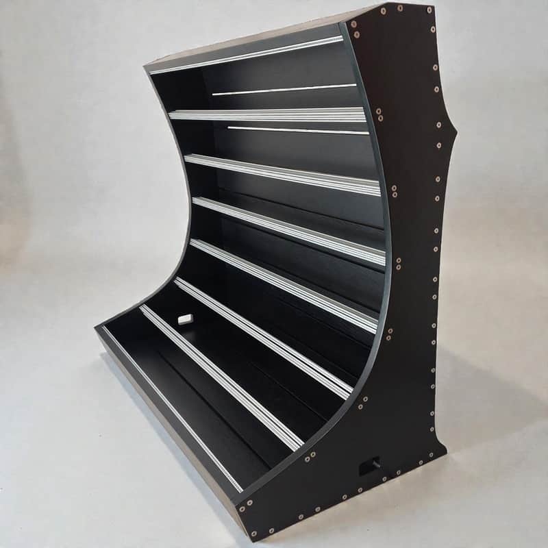 21U / 196hp Eurorack case MARIZILLA • Dark oak • Rails + Threaded strips / Unpowered image 1