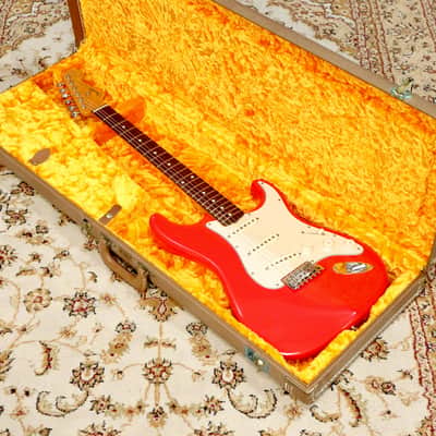Fender Mark Knopfler Signature Stratocaster, Hot Rod Red with Hard Case image 8