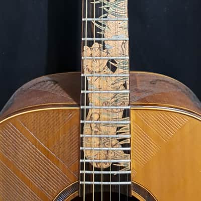 Blueberry NEW IN STOCK Handmade Acoustic Guitar Dreadnought Tiger image 3