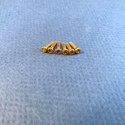 Natasha Guitars 1:18 Gold Tuner Set 3L x 3R • Removed from brand-new Natasha OM7 to replace with 1:21 Gotohs • FREE ship! image 8
