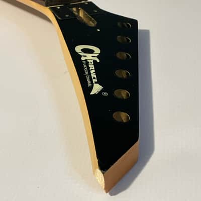 1988 Japan Charvel Jackson Import Model 3 Series R Logo Guitar Neck 22 Fret image 14