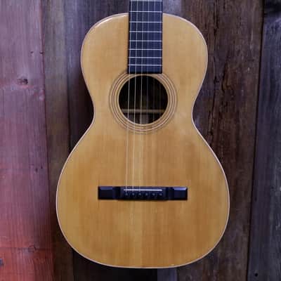 Washburn Model 1897 #111 Parlor Guitar 1903-1904 - Natural image 1