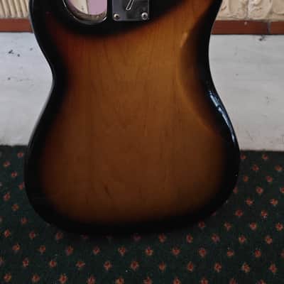 Fender Precision Bass Fretless with Rosewood Fingerboard 1978 Sunburst image 9