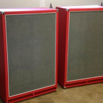 Monolith 612 Bass Cabs 2012 Marshall Red image 1