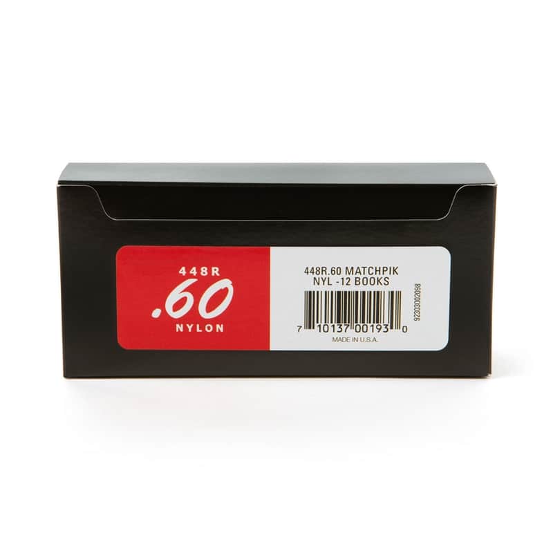 Dunlop 448R.60 Match Piks Nylon Light Gray .60mm image 1
