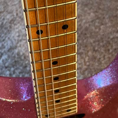 ESP Horizon 1980’s - Pink Metal Flake image 8
