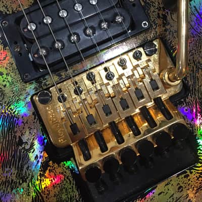 Kramer American Pacer Custom II 1988ish Gold Holoflash image 3