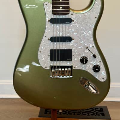 Fender  Stratocaster  2021 - Jade Pearl Metallic HSS EMG Kirk Hammett Pickguard image 2