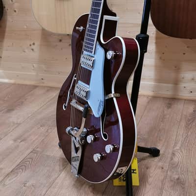 Gretsch G6119T Players Edition Tennessee Rose MIJ - Rosewood Fingerboard, Dark Cherry Stain image 4