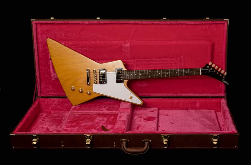 Epiphone Inspired by Gibson Custom 1958 Korina Explorer image 1