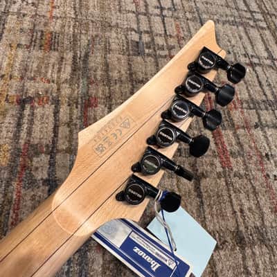 Ibanez RG653DX-TDF Prestige 2026 - Present - Transparent Deep Blue Flat image 12