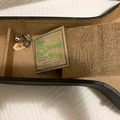 Wayne Amplyphone Guitar Resonator 1930’s/1940’s Brown/black image 3