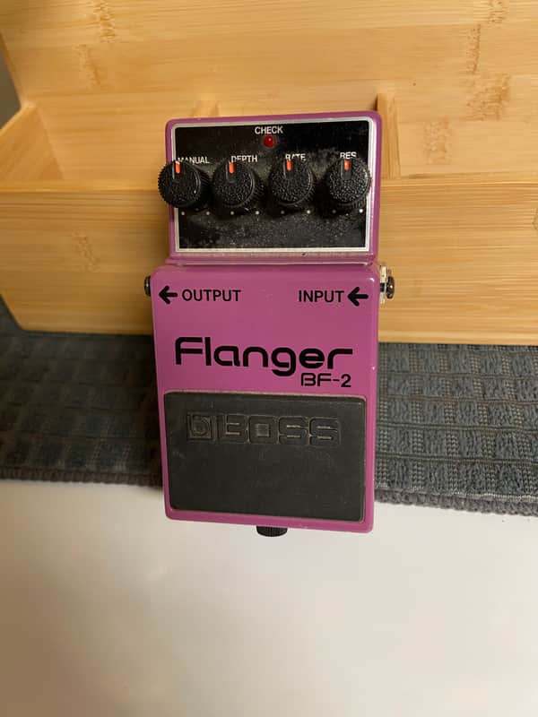 Boss BF-2 Flanger (Green Label) 1984 - 1990 - Purple image 1