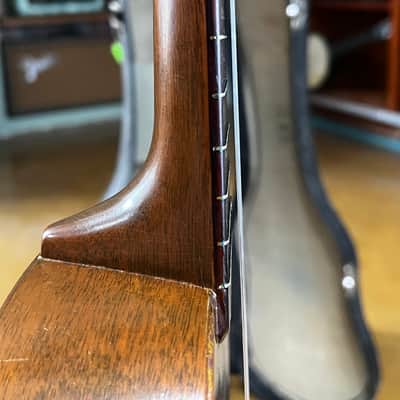 Vintage 1930s Martin Style 0 Soprano Ukulele w/ Vintage Clipboard Case image 10
