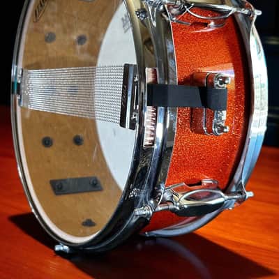 Tama Cocktail Jam Snare 12" x 5" - Orange sparkle image 6
