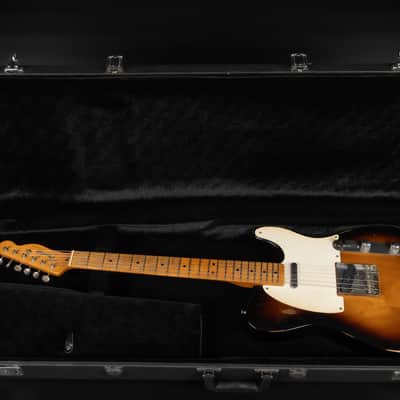 2008 Fender Road Worn '50s Telecaster with Maple Fretboard - 2-Color Sunburst | Vintage Aged Relic Nitro Finish 3.19kg | Case image 19