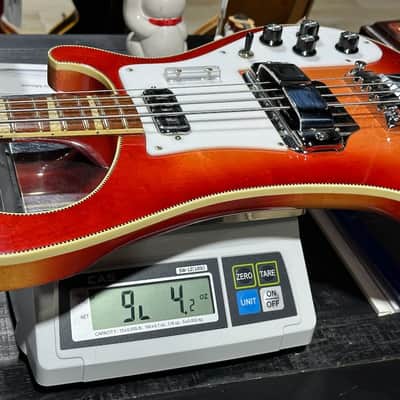 Rickenbacker 4001 "Mono" Bass 1968 - a dead mint Fireglo example w/an original Bill of Sale ! image 16