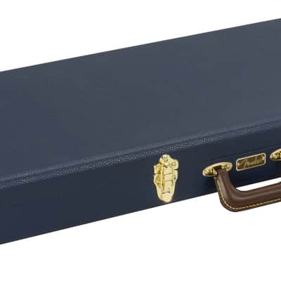 Fender Classic Series Wood Case Stratocaster / Telecaster Navy Blue image 2